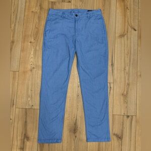 BONOBOS Slim Fit Stretch Chino Pants size 33x32 Blue